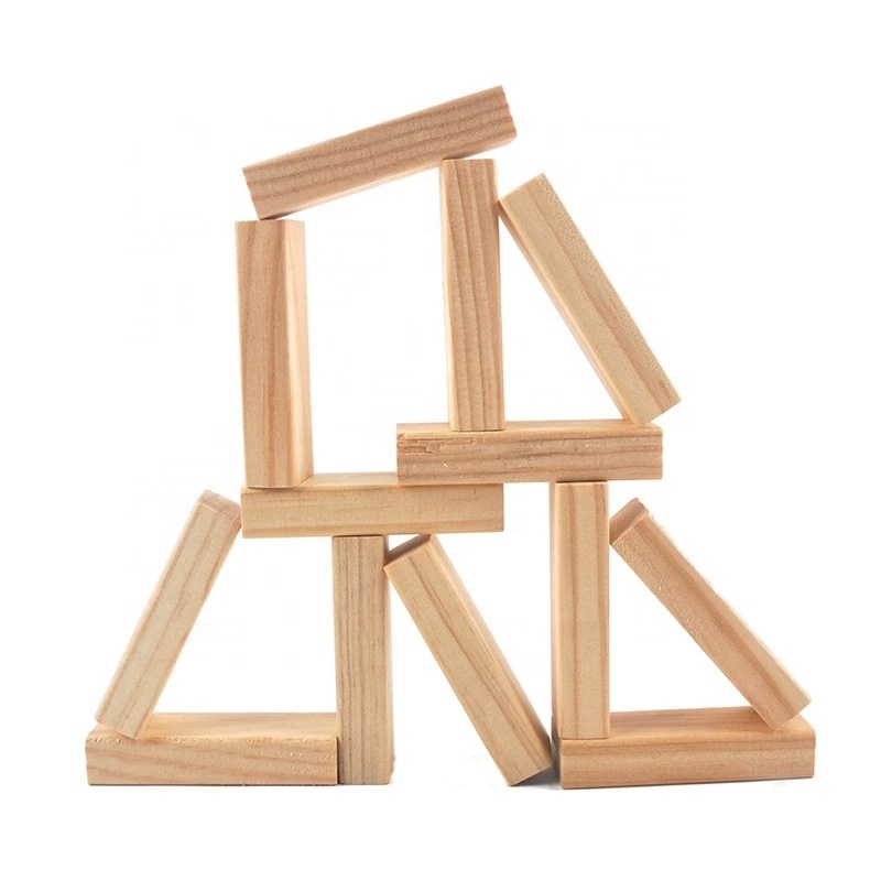 Classic Wooden Stacking Board Games Building Blocks for Kids