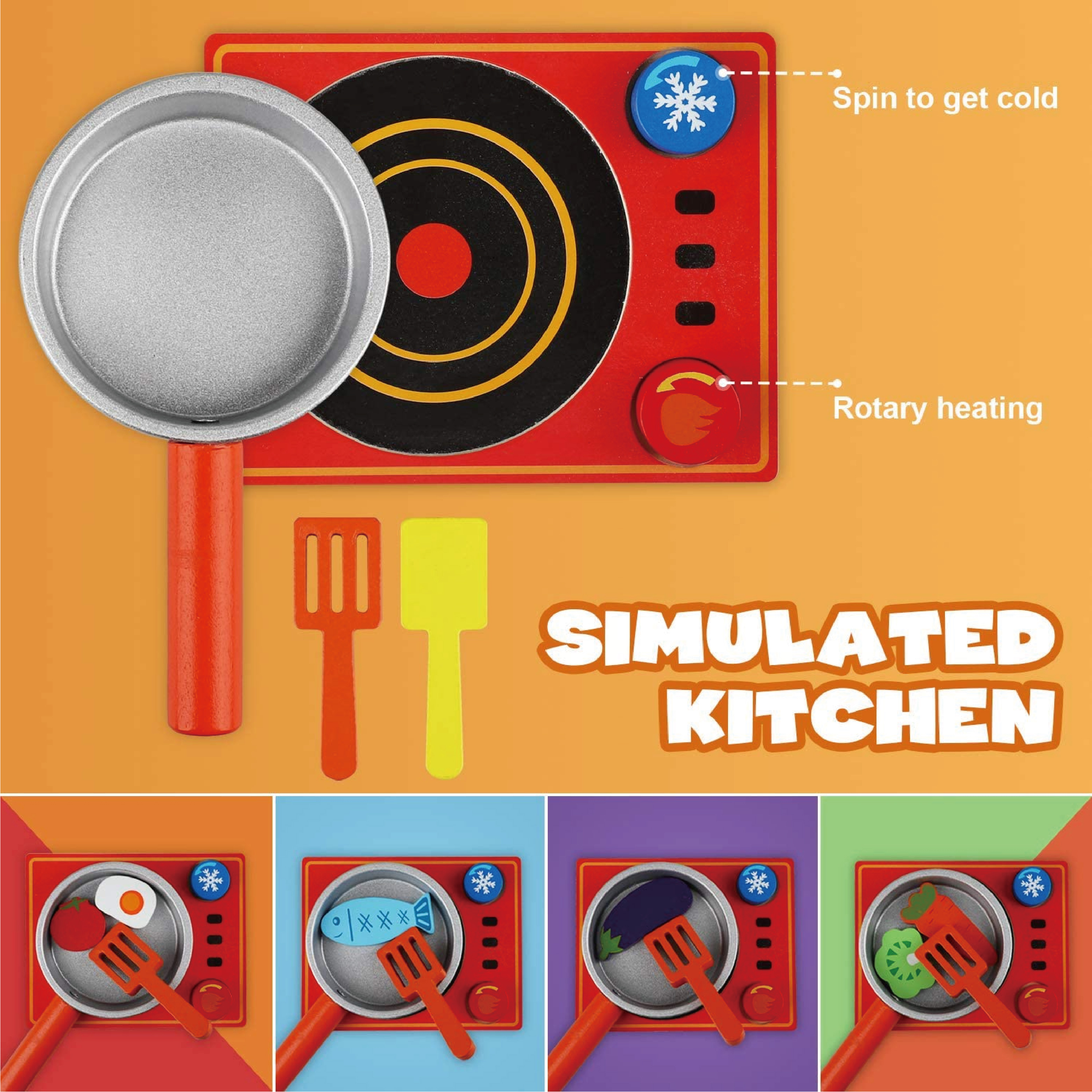 Manufacturer Kitchen Toys Pretend Play Toddler Cooking Playing Children Kids Kitchen Set Toy/