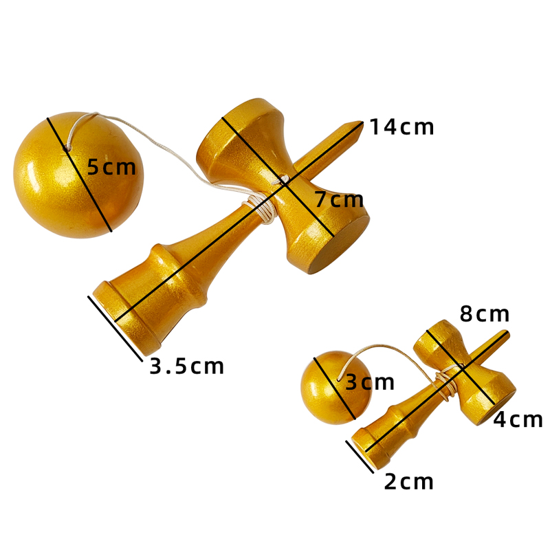 Wholesale Custom Beech Wood Eco-friendly Kendama Japanese Sword Ball Outdoor Indoor Skill Educational Toy for Kids