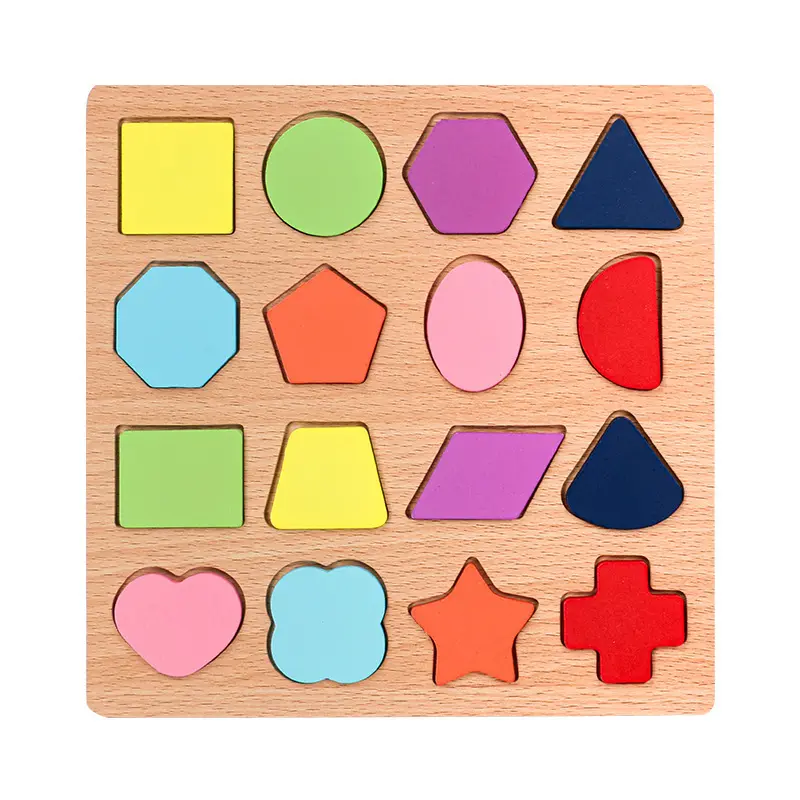 Wooden 3d Puzzle Alphabet Number Matching English Cognitive Hand Grasping Board Montessori Early Educational Toys For Children