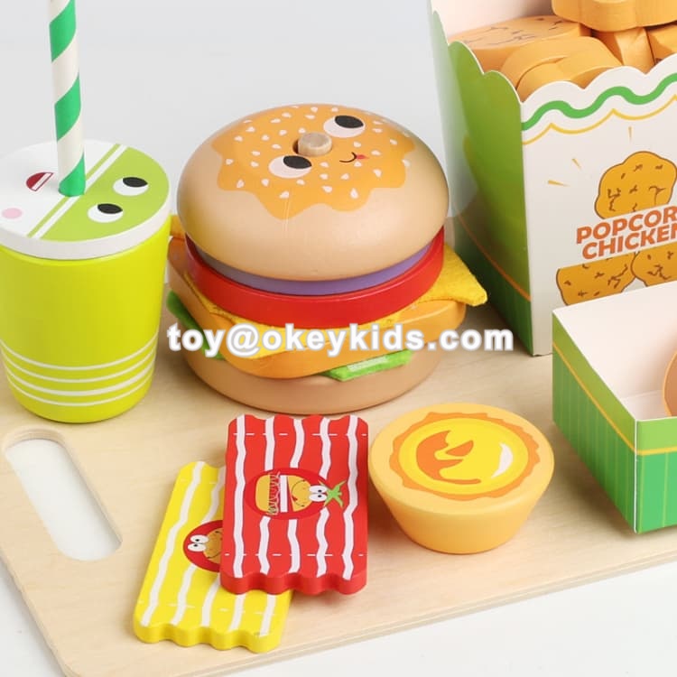 Wooden Sandwich Toy Packaging Box