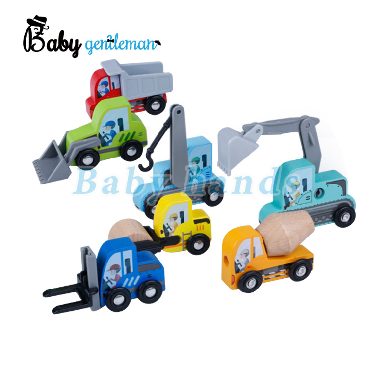 Factory Wholesale Preschool Wooden Farm Train Toy Set for Children Z04572A