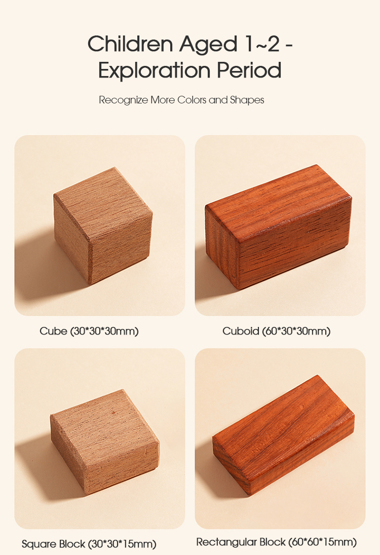 Solid Wood Building Blocks 4