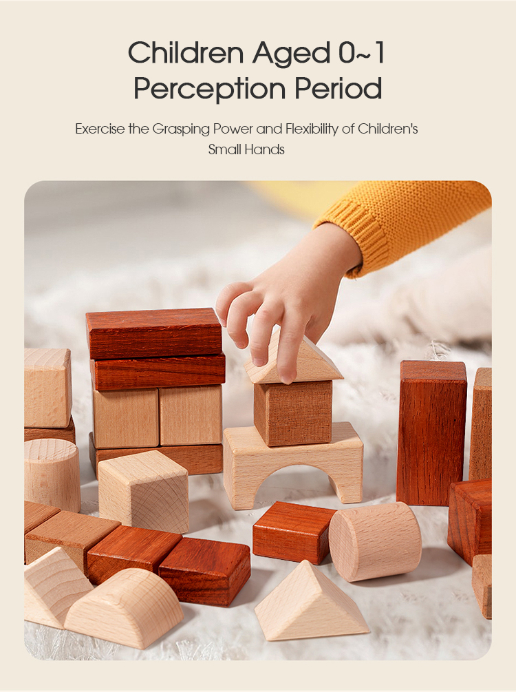 Solid Wood Building Blocks 3