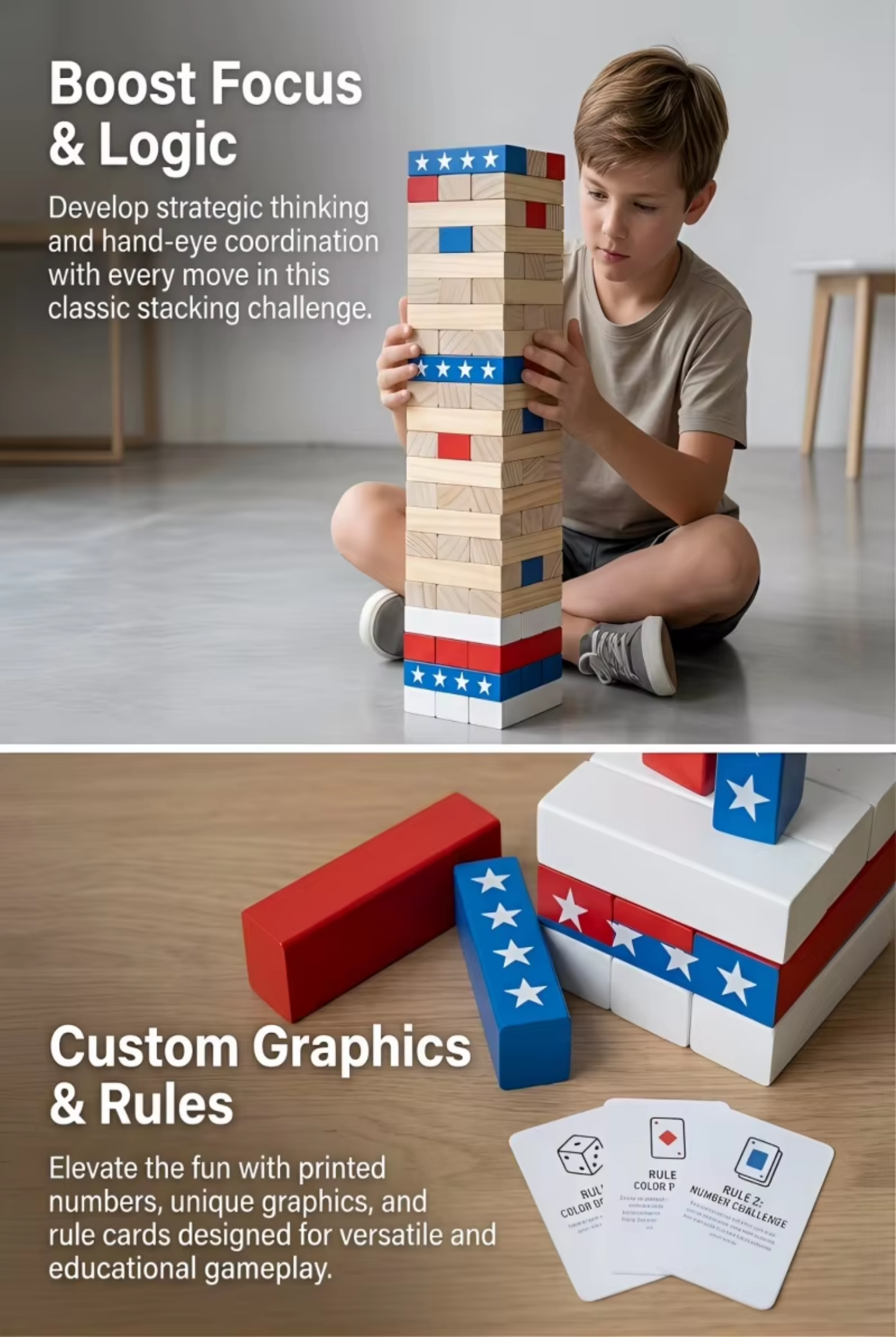 Tumbling Tower Game