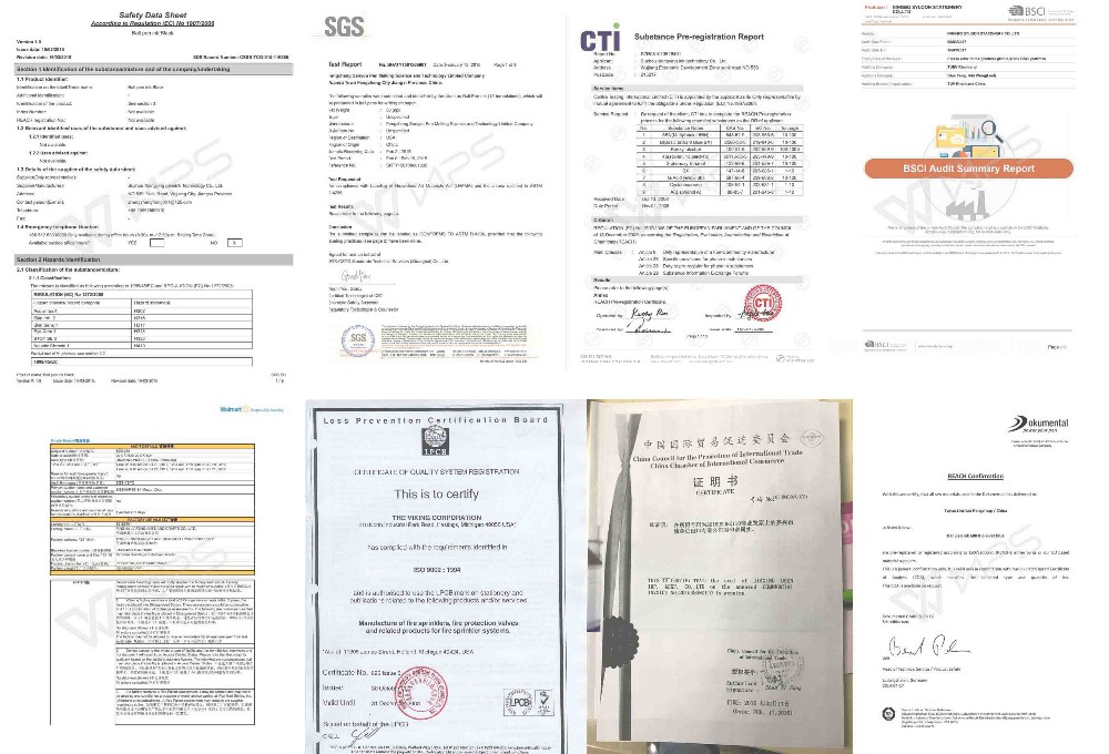 Certifications