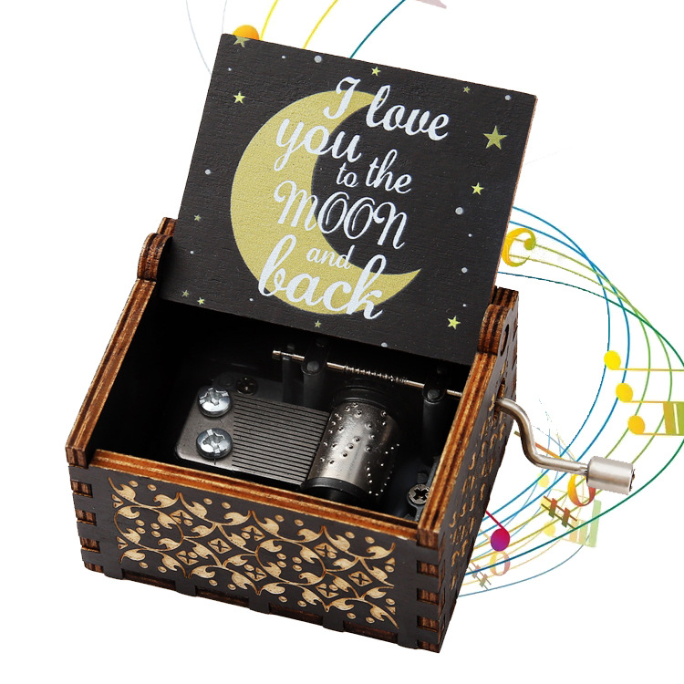 Wooden Music Box Detail 7