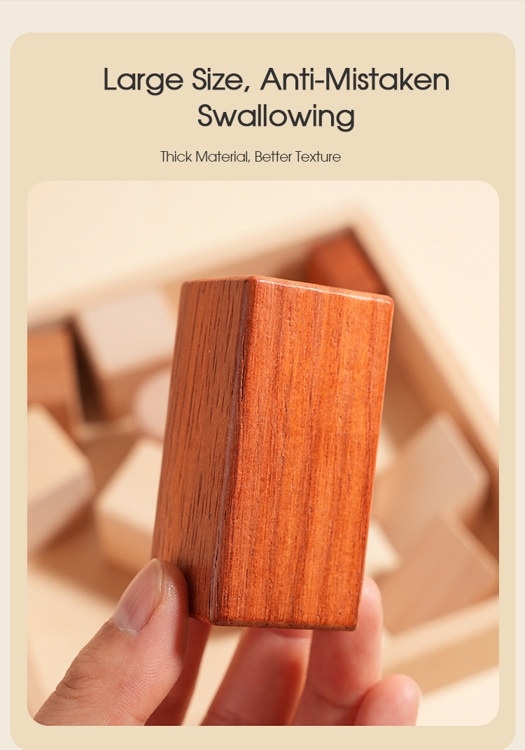Solid Wood Building Blocks 7