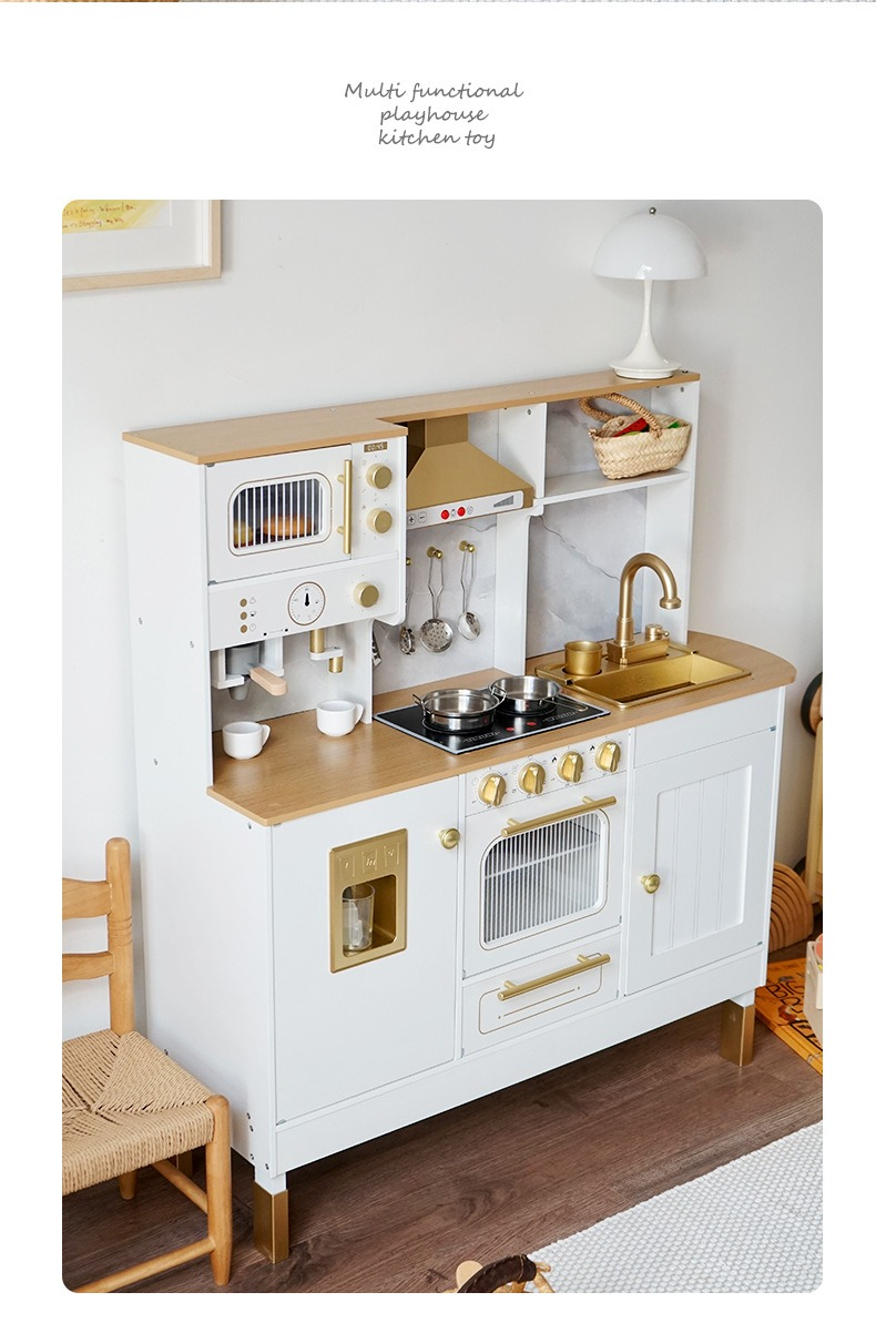 Wooden Play Kitchen details 2
