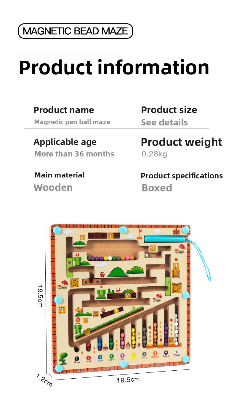 Wooden Educational Toy Item 9