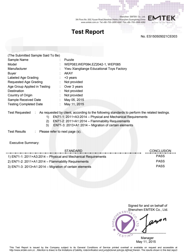 Certificate 3
