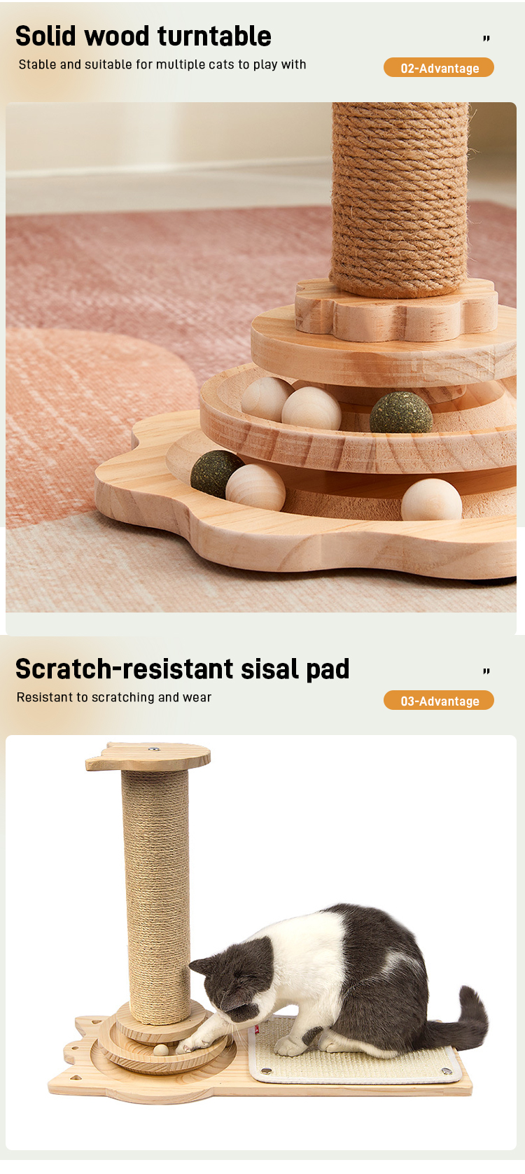 Cat Scracher Tree Detail 2