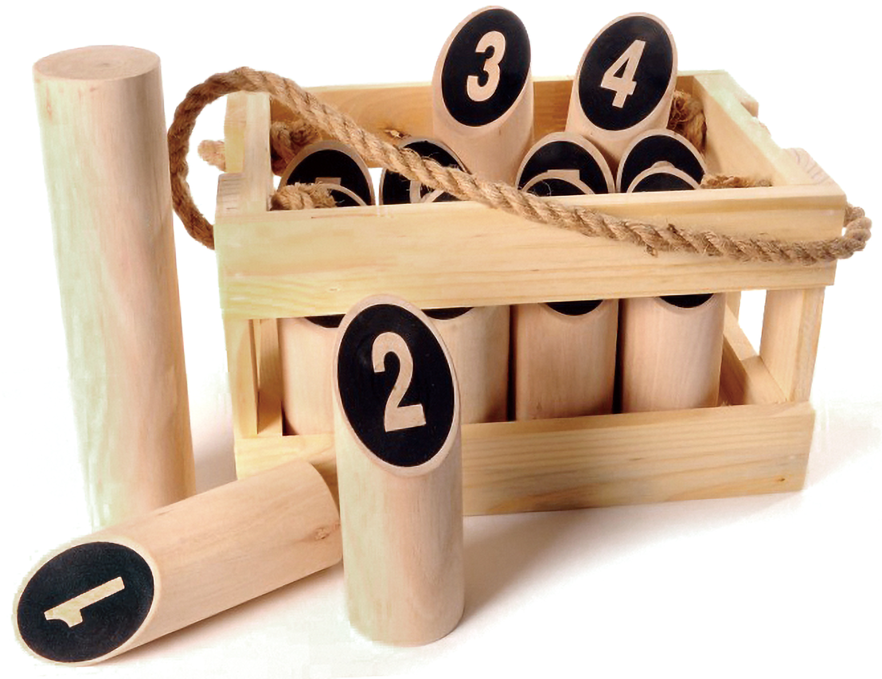 OEM Children Kids Toy Wooden Outdoor Indoor Throwing Wood Block Lawn Game Kubb Game Sets