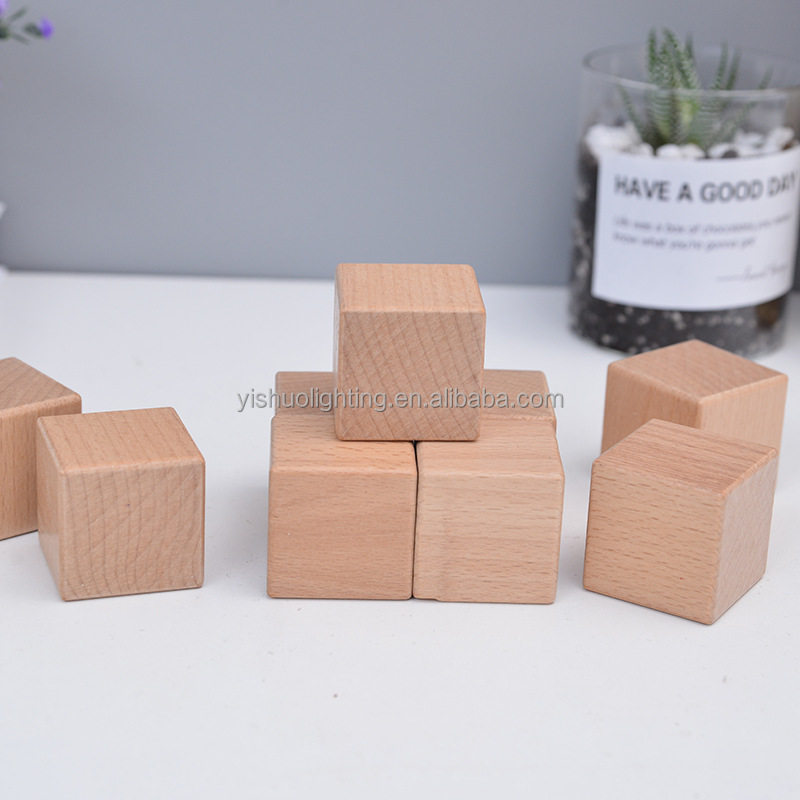 Square Wooden Block 3
