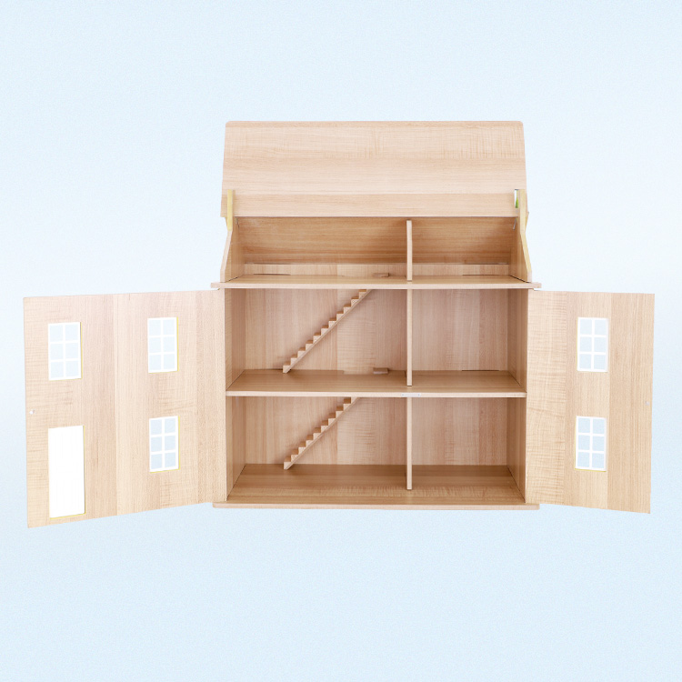Classic Wooden DIY Children Doll House Toy Play House