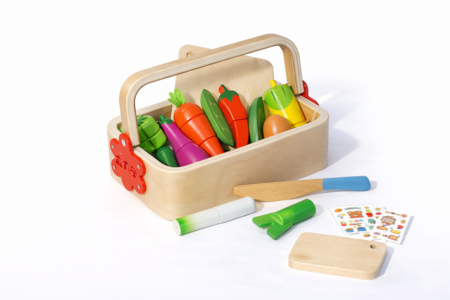 Fun Montessori Wooden Children's Educational Toys Kids Learning Toys for Indoor Preschool Play