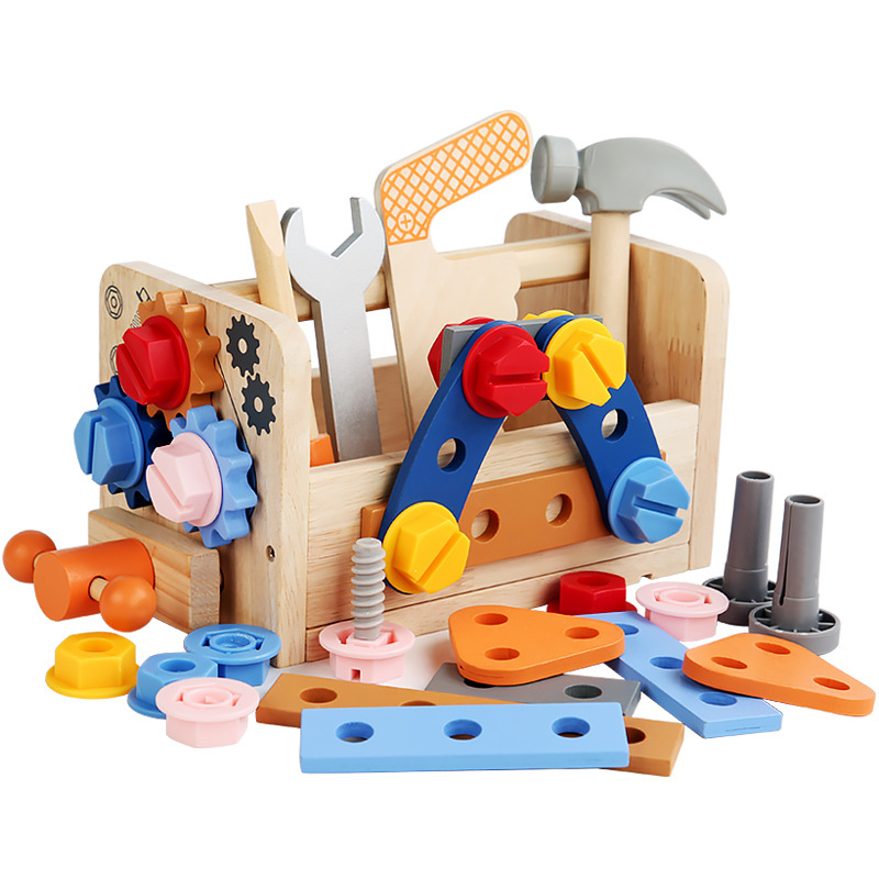 Wooden Toy Assembly Detail