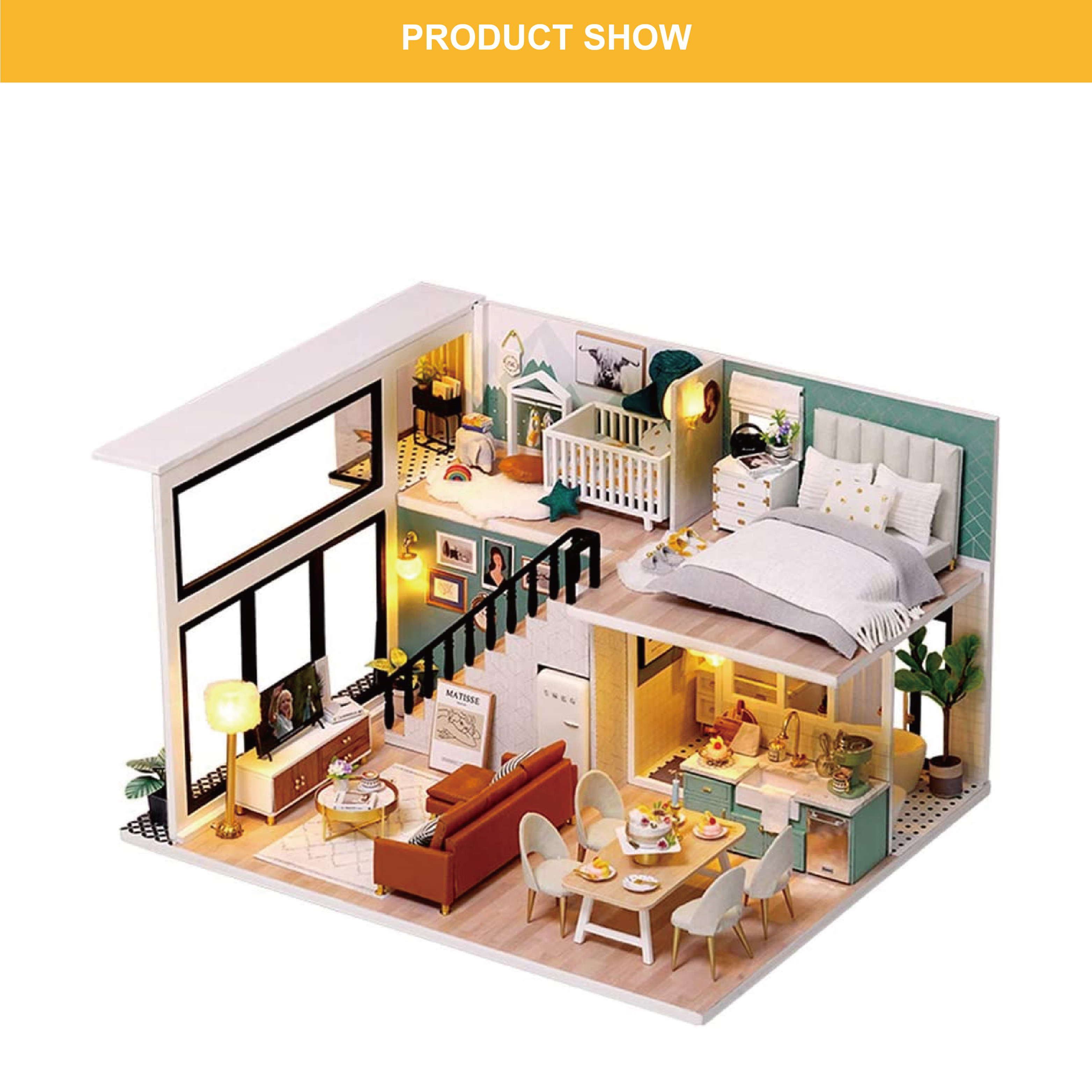 Diy Kids Dollhouse Detail 1