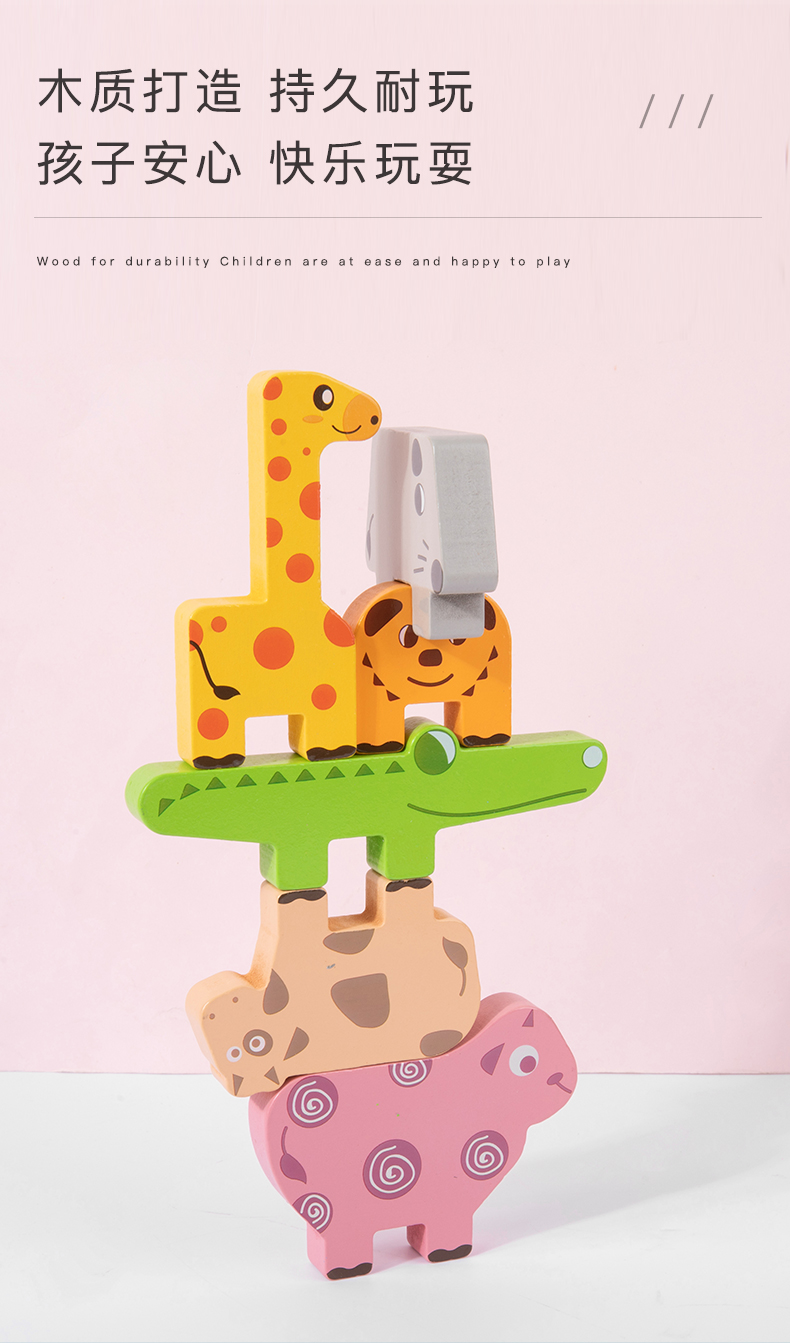 Wooden Balance Blocks 9