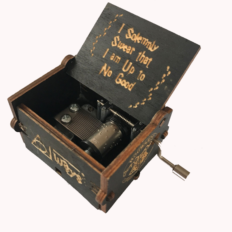 Wooden Music Box Detail 7