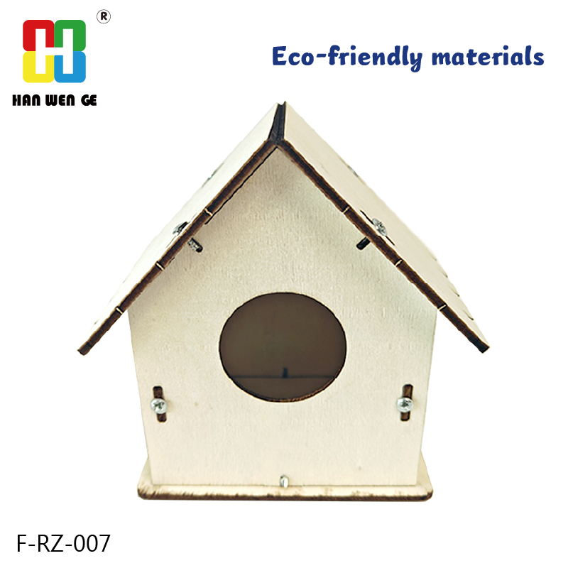 STEM Birdhouse Building Kit for Kids Eco-Friendly Wood Nature Science Craft Outdoor Classroom Teaching Supplies