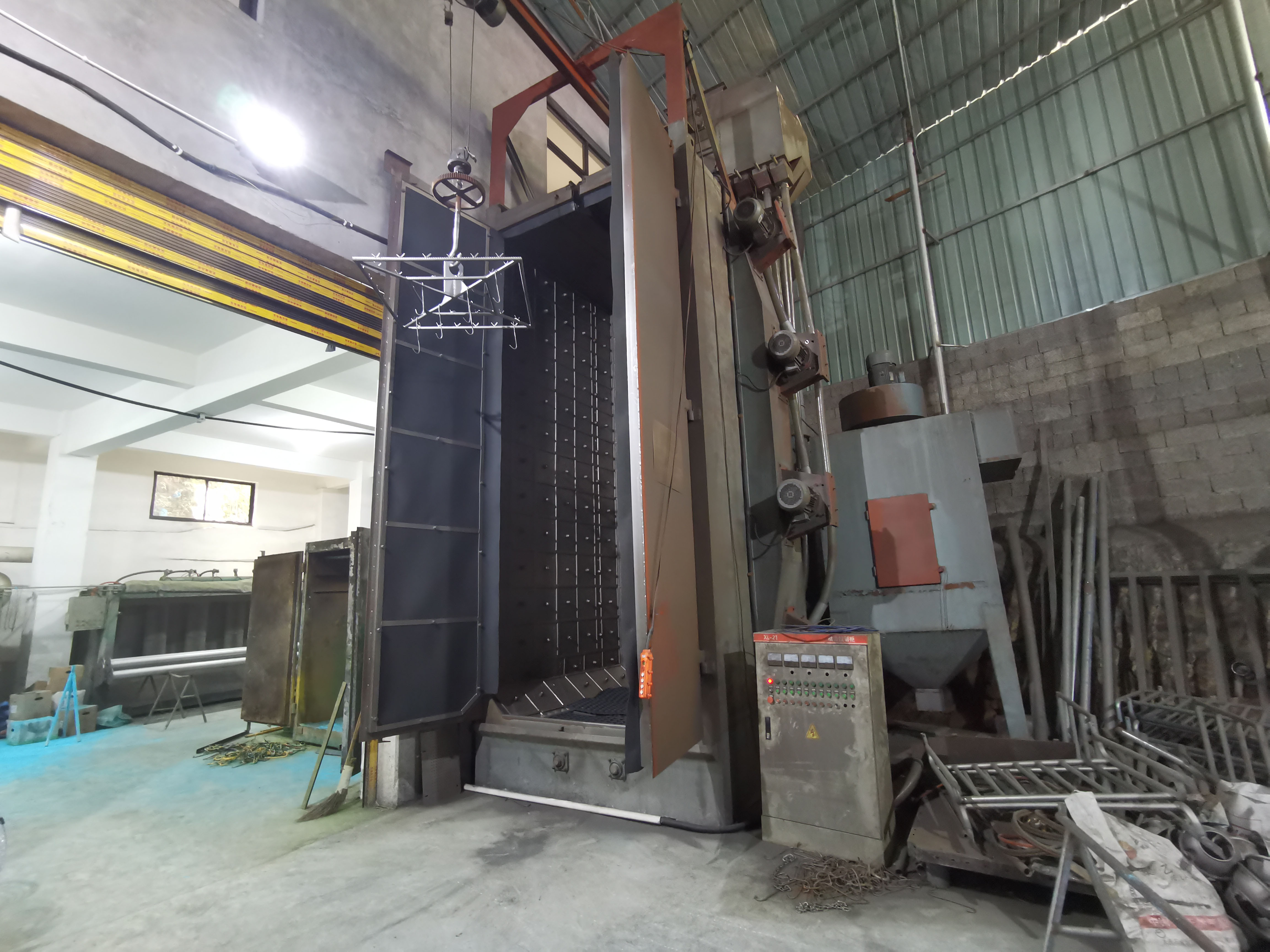 Sand blasting