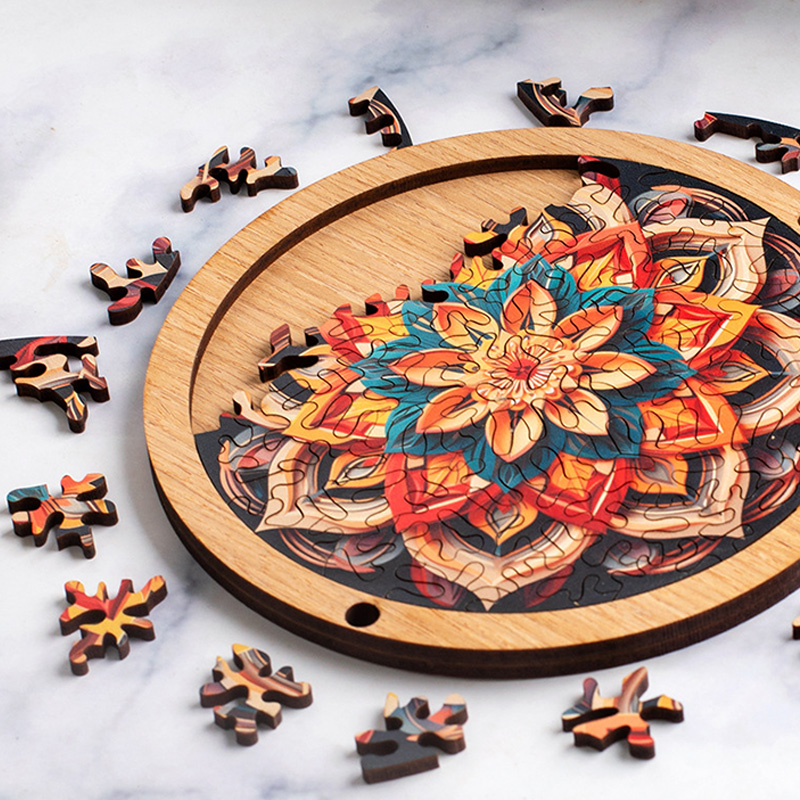 Wooden Jigsaw Puzzle Details Detail