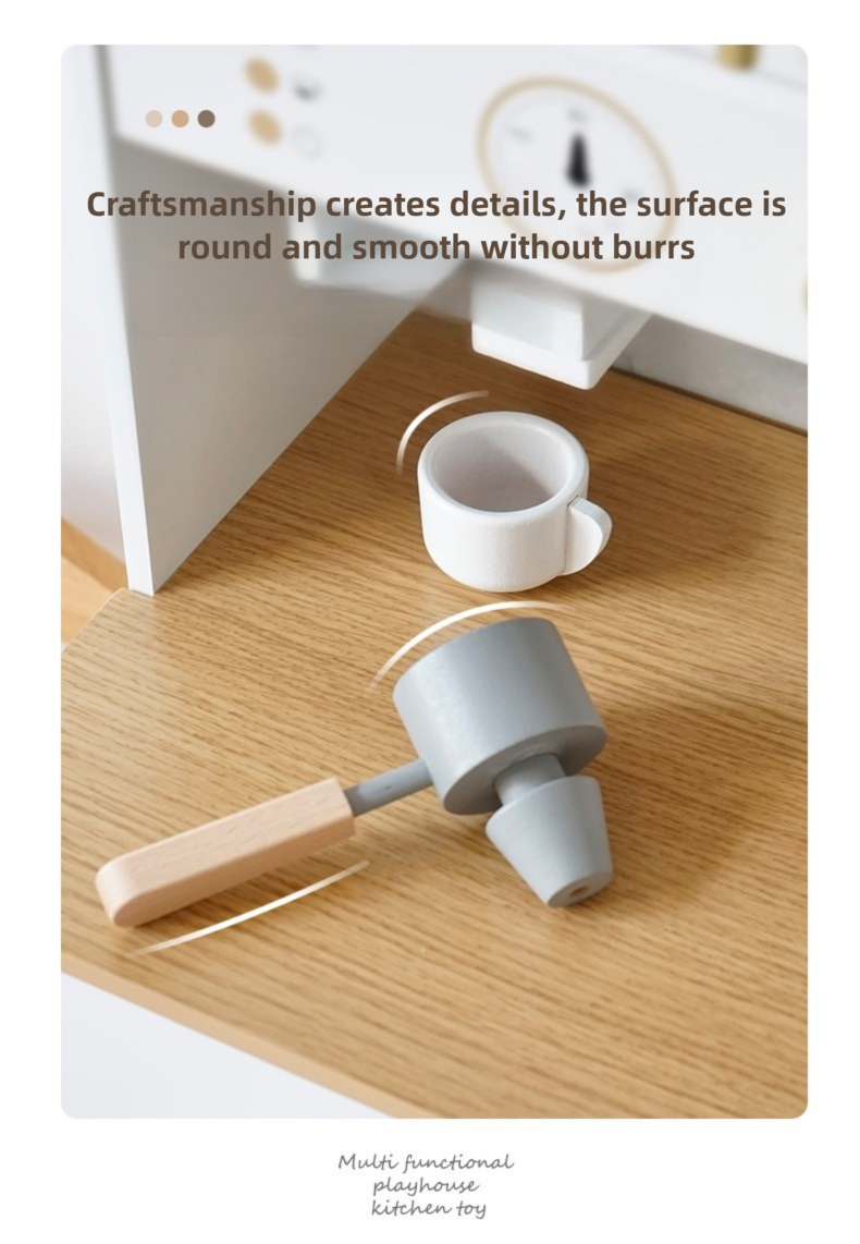 Wooden Play Kitchen details 4