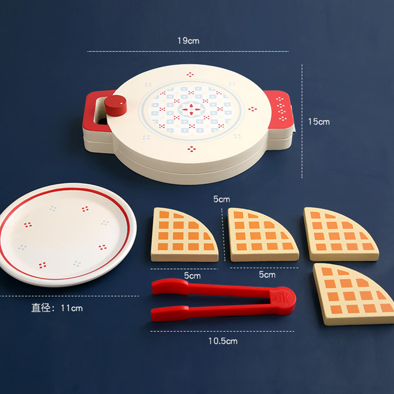 Wooden Kitchen Toys Other Pretend Play Preschool Kitchen Coffee Blender Bread Pancake Toys Wood