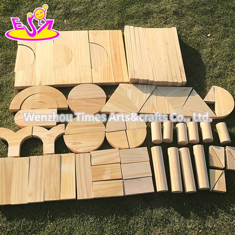 High Quality Non-Toxic Wooden Giant Building Blocks for Outdoor W01d097