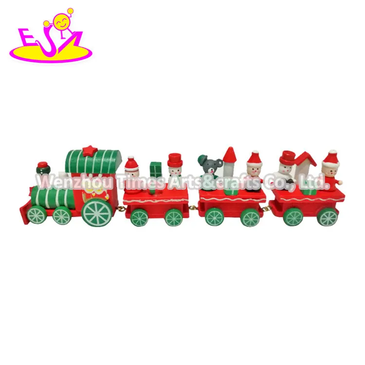 Wooden Christmas Train Set Image 2