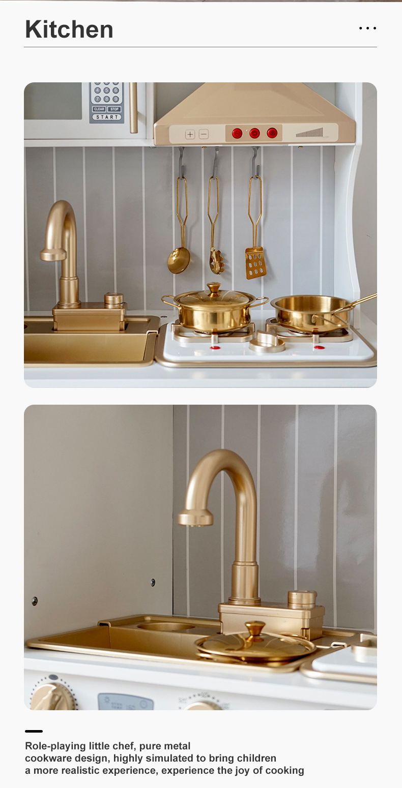 Wooden Kitchen Toy Details 8