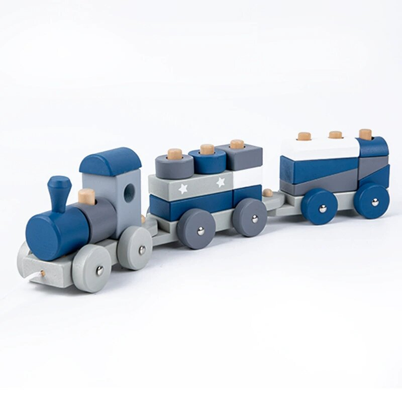 2025 Mini Cute Magnetic Dinosaur Kids Metal Children Electric Track Classic Fenfa Light up Thomas Wooden Toy Train Set
