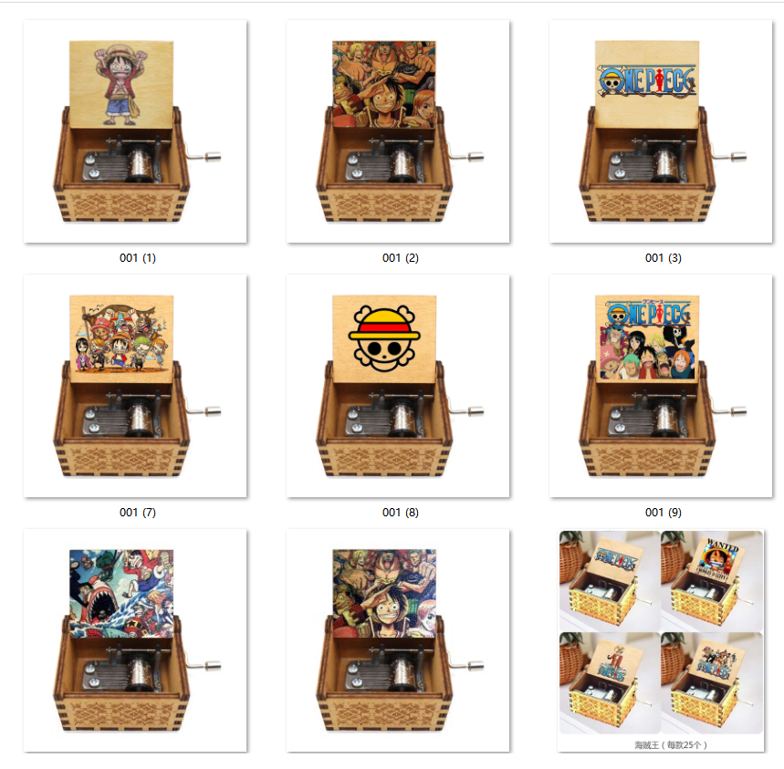 Wooden Music Box Detail 3