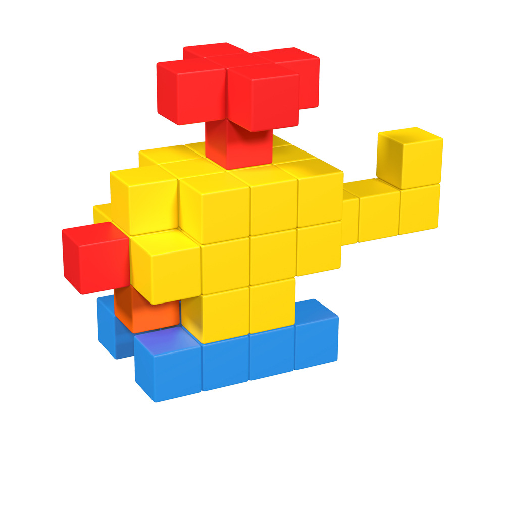 Square Wooden Blocks Details 2