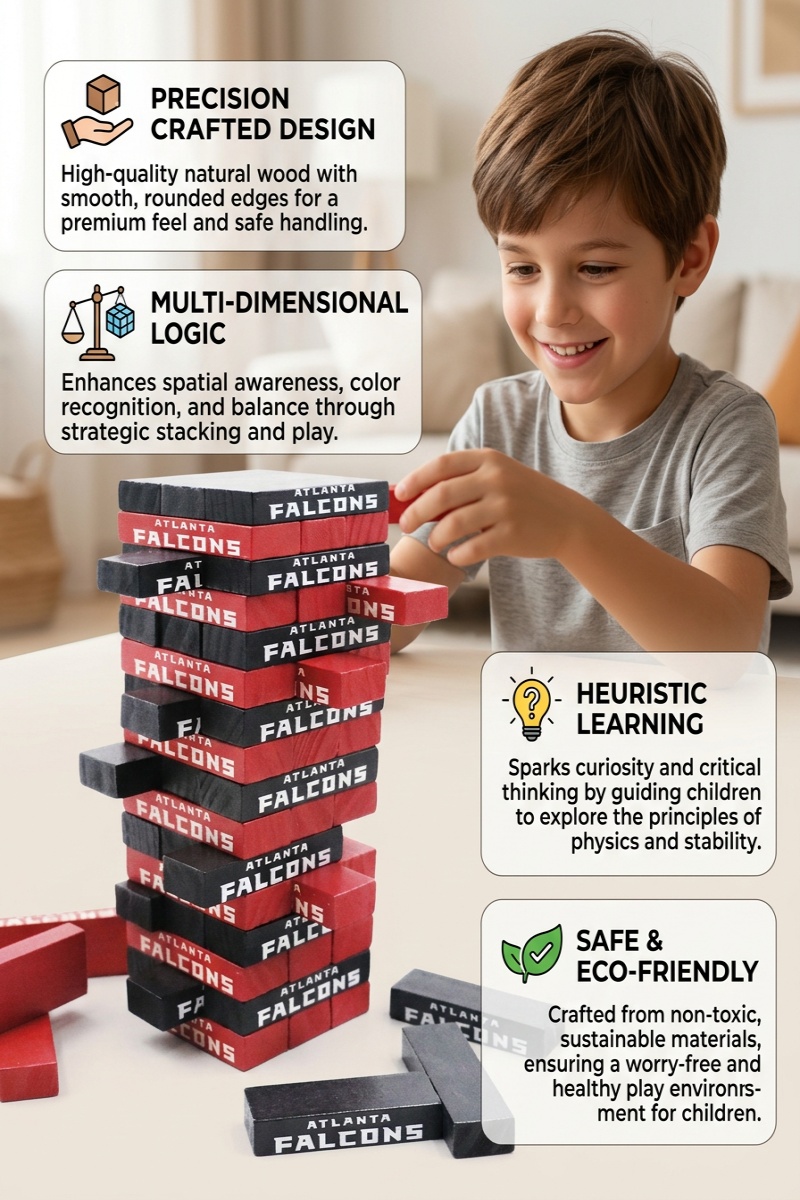 Adults Super Naughty Eco-friendly Wooden Block Tower Tumbling Stacking DIY Toy with Customizable Options