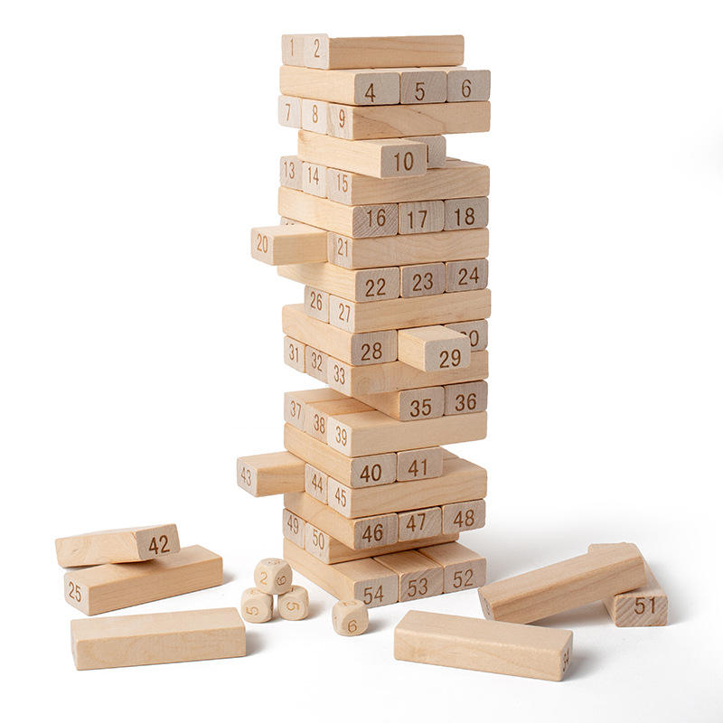 Wood Building Block Detail 4