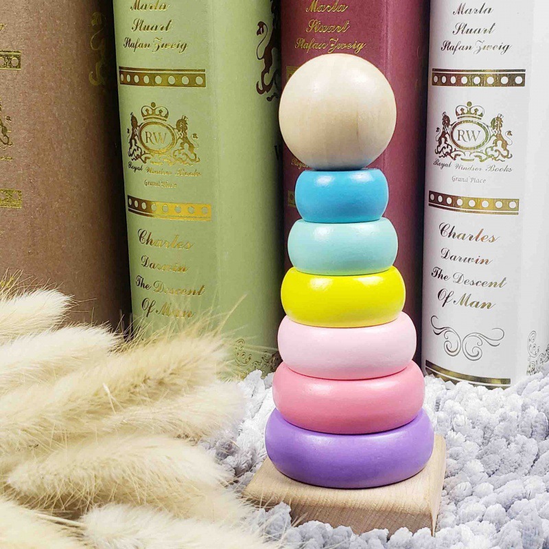 Montessori Figure Stacking Building Block Puzzles Clock Musical Instrument Games Educational Multiple Styles Sets Toys for Kids