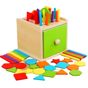 Gretel Toy Montessori Educational Wooden Toy for Kids 5 to 7 Years Early Learning Teaching Aids with Color Classification Unisex