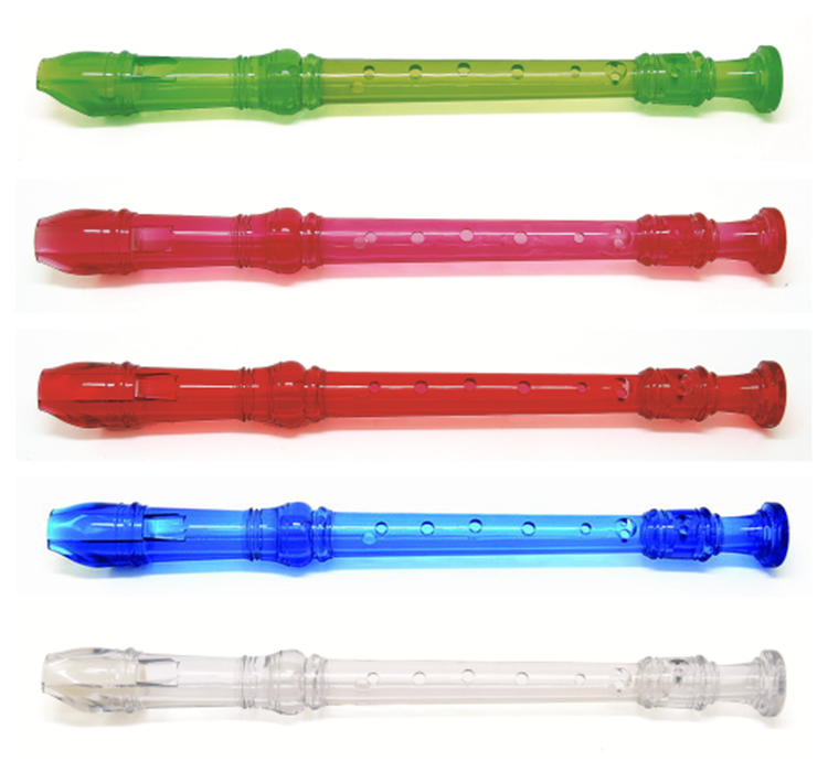 Flute Musical Instrument Toy 8 Hole Open Hole Colorful Wooden Kids 3+ Opp Bag Bee Technology C Tone Combo Set Offered