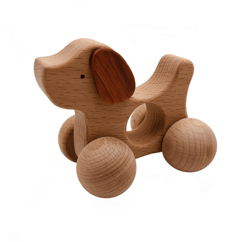 Wooden Teether Detail 2