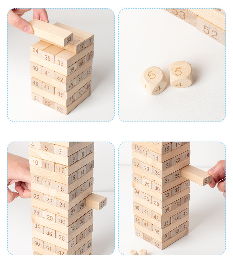 Wood Building Block Detail 3