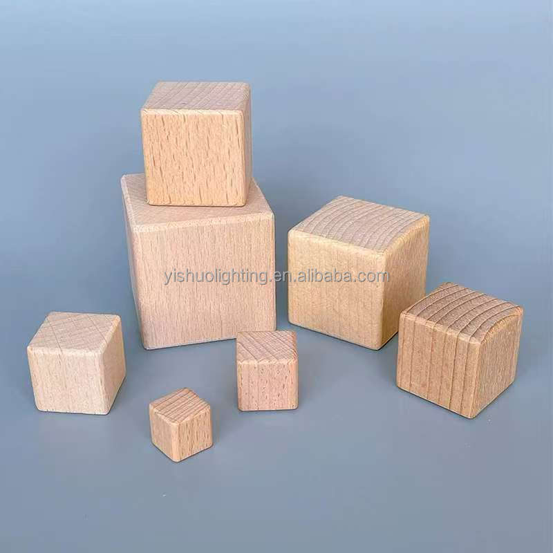 Square Wooden Block 4