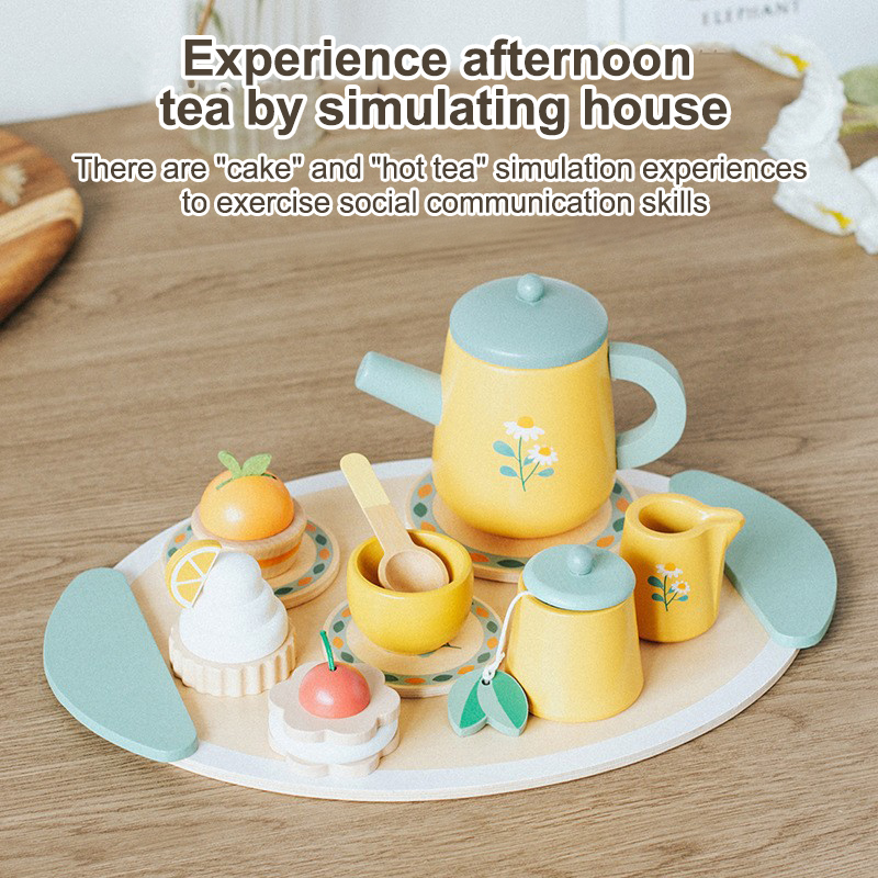 Wholesale Funny Hot Selling Pretend Play Preschool Wooden Sets Kids Kitchen Toy for Children Diy Food Kids Games