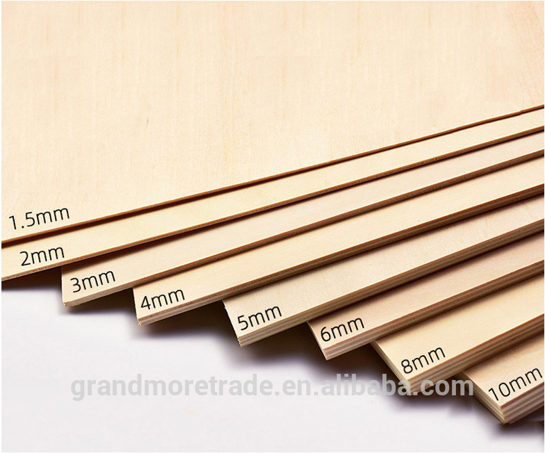 Basswood Sheet Flat Surface View