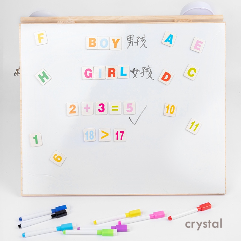 Crystal Hotsale Multifunctional Montessori Educational Wooden Busy Board Early Learning Locking Teaching Aids