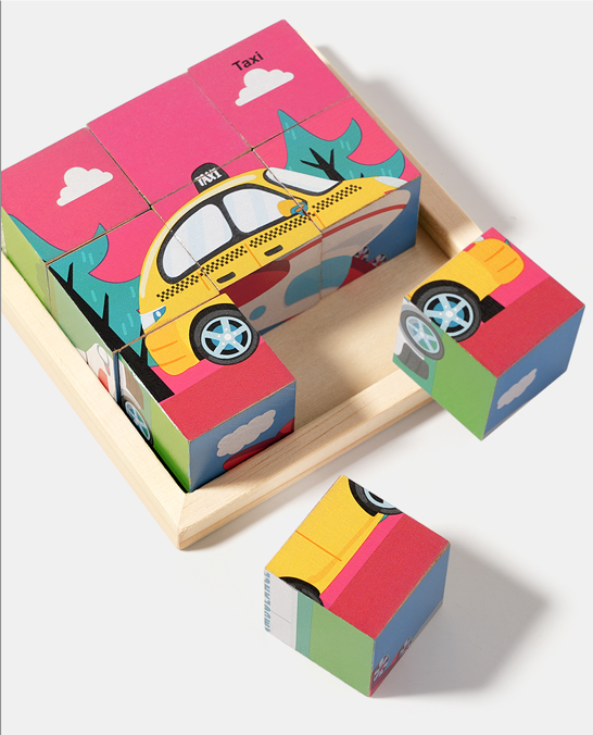 Wooden Puzzle Detail 2
