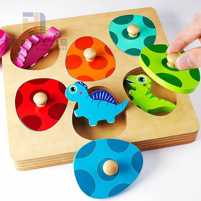 Dinosaur Wood Puzzle Detail 1