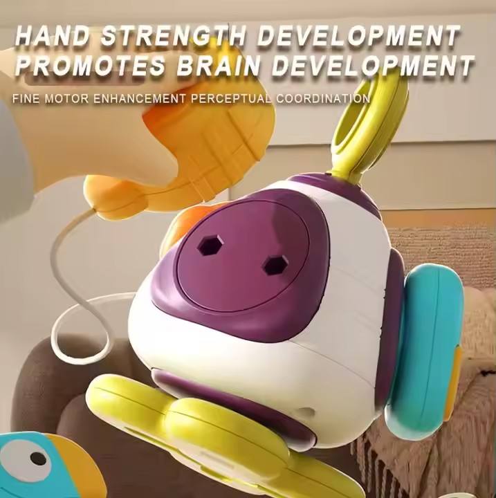 ITTL Sensing Training Exercises Activity Cube Educational Montessori Toy Learning Sensory Busy Ball Baby Teething Toys for Kids