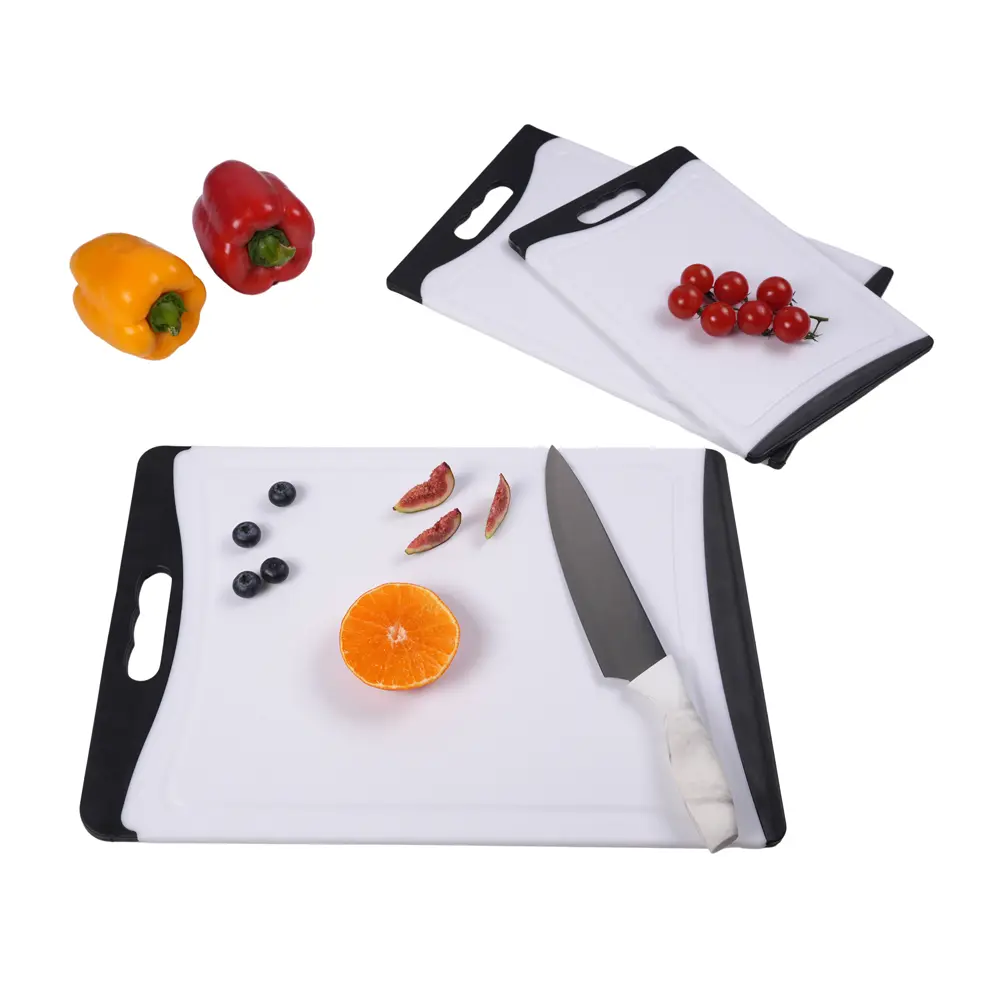China Non-Slip Plastic Cutting Board Set - 3 Dishwasher Safe Sizes from China Suppliers & Factory for Effortless Food Prep Suppliers, Service